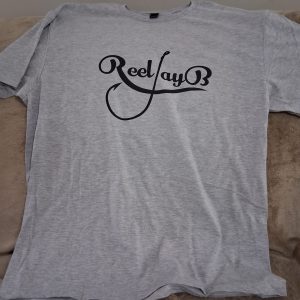 Classic ReelJayB T Shirt Grey